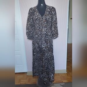 Effortless Chic Leopard Dress MbyM 90s Inspired Soft Grunge & Streetwear Edge